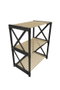 Hanah Home Estante multiusos Negro